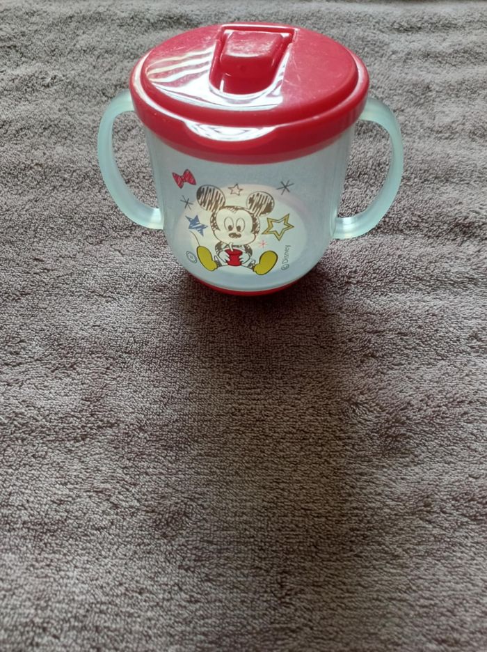 Verre d'apprentissage Mickey