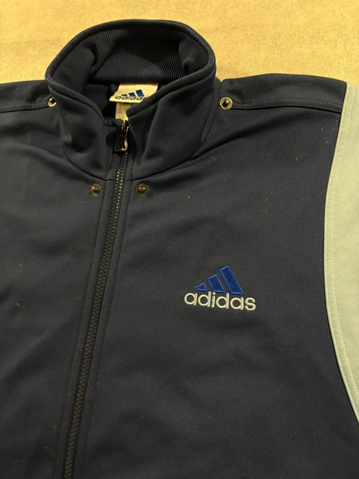 Ensemble de survêtement Adidas Vintage Bleu Taille S - photo numéro 3