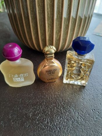 Lot de 3 miniatures de parfum