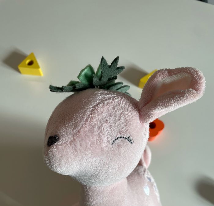 Peluche faon rose - photo numéro 3