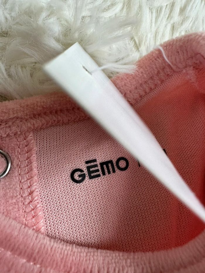 Pyjama velours taille 1 mois gemo - photo numéro 3