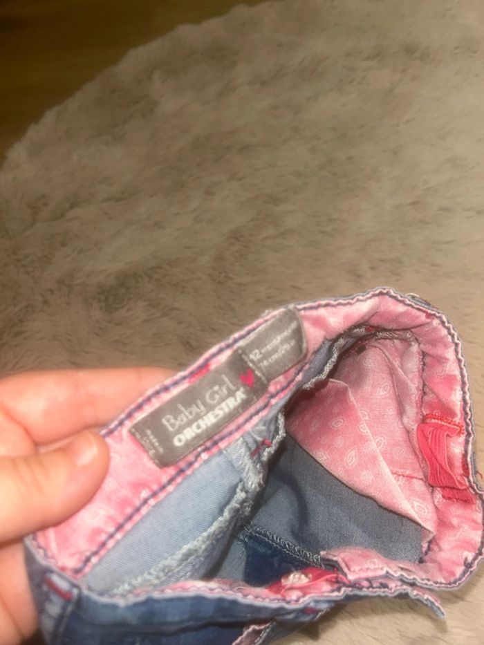 mots de 2 jeans fille 12 mois - photo numéro 5