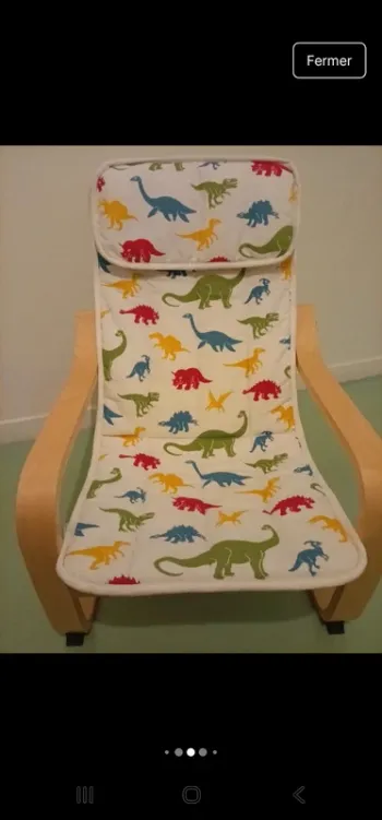 Vend fauteuil transat dinausaure ikea