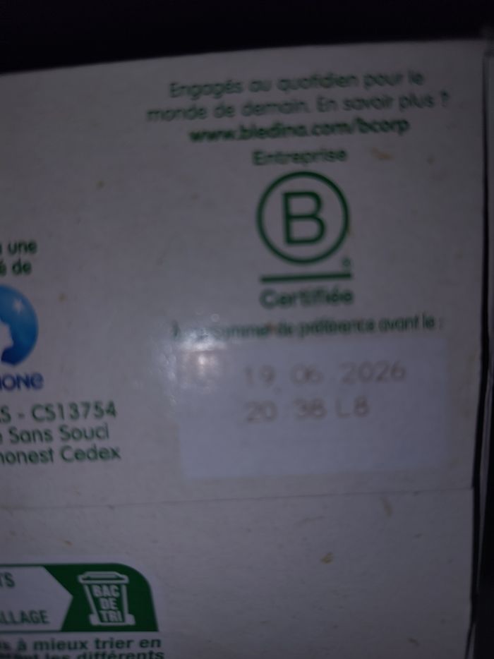 Bledilait 3 ème âge - photo numéro 2