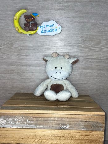 TDK13 doudou vache 🐮 teddykompaniet 