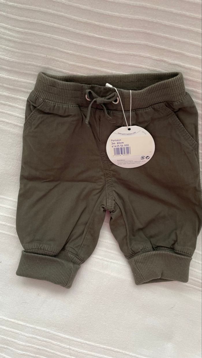 Pantalon petit bateau 3 mois