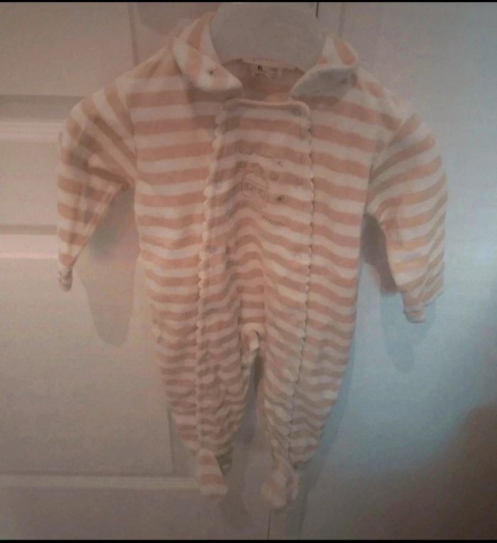 Pyjama velours bébé garçon grain de blé 6 mois