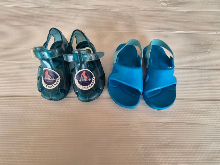 Lot chaussures bébé garçon taille 22-23