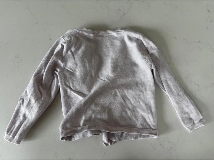 Gilet rose bébé fille - photo numéro 3