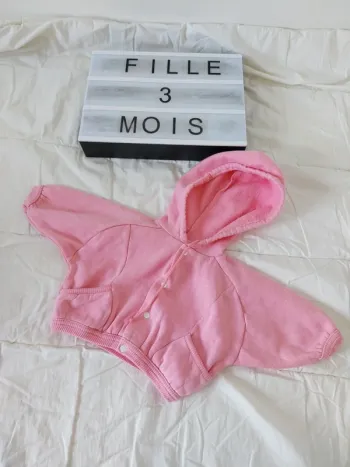 Gilet fille 3 mois