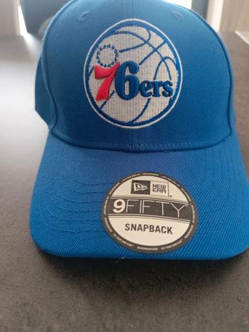 Casquette NBA Philadelphia sixers 76ers bleue