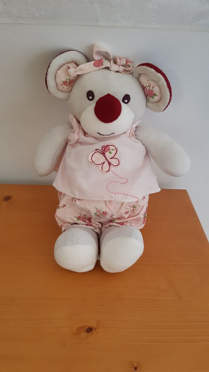 Peluche musical souris