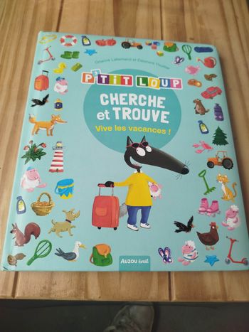Livre p'tit loup cherche et trouve 