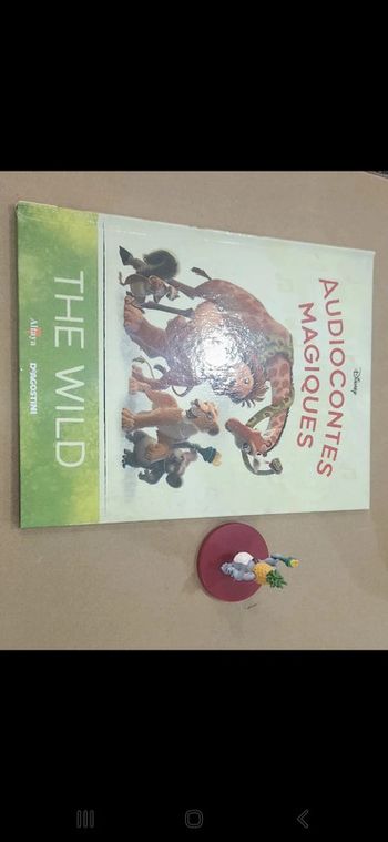 Numero 43 collection des audiocontes Magiques Disney altaya livre et figurine audio compte