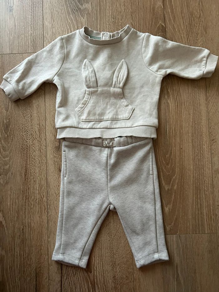 Ensemble lapin 3 mois