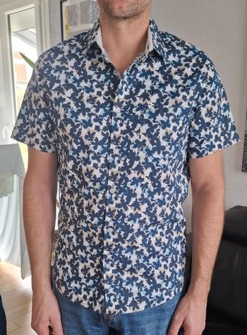 chemise BONOBO à motifs 