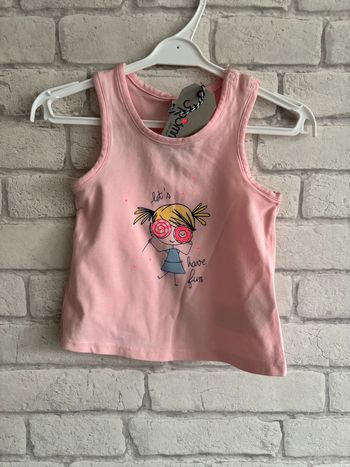 Débardeur 3 Pommes taille 12/18 mois neuf