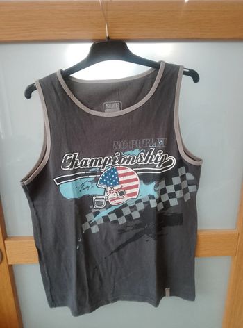 T-shirt sans manche débardeur Garçon 14 ans