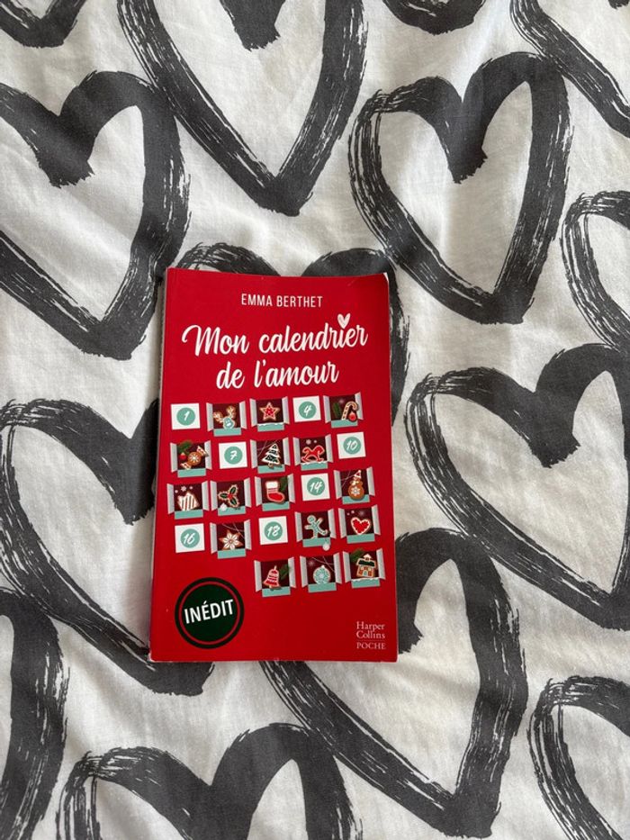 Livre mon calendrier de l’amour