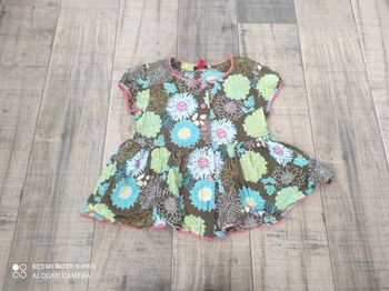 Blouse fille florale