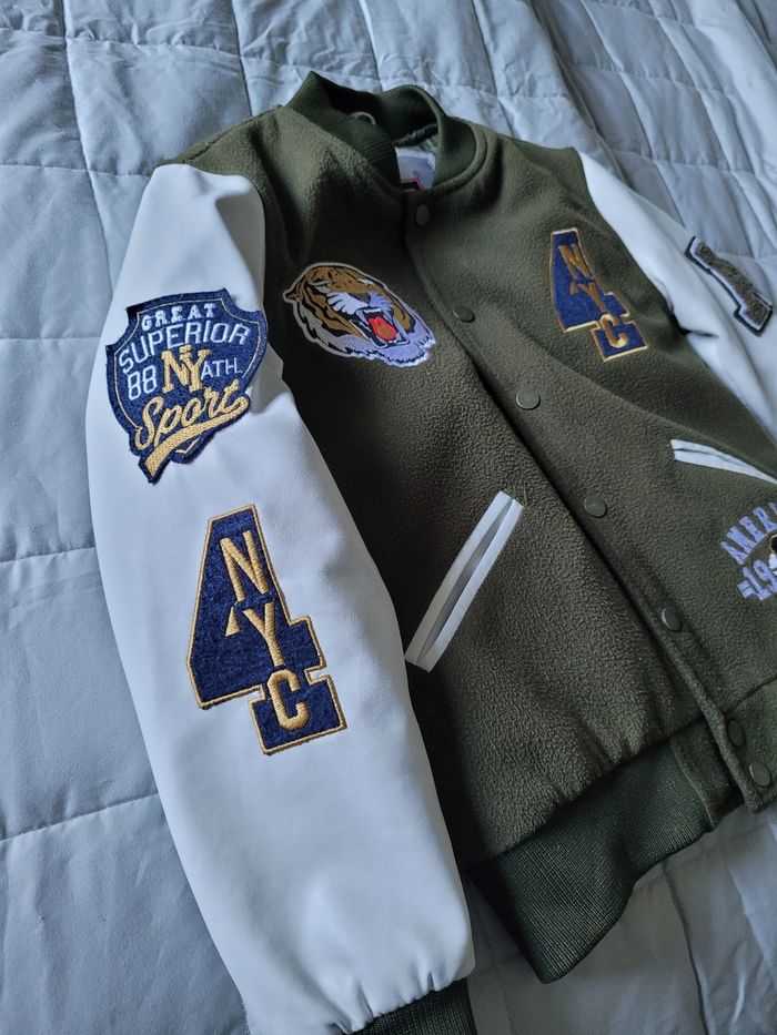 veste teddy american collège 10ans (15e) - photo numéro 2