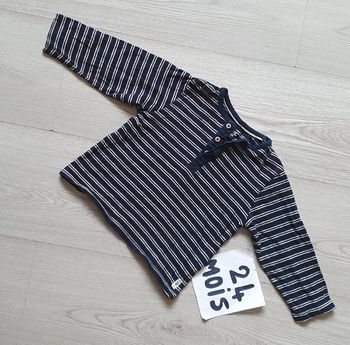 Maillot t-shirt manches longues 24mois 83/89cm