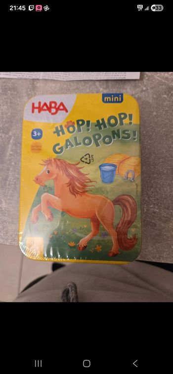 Jeu HopHop Galopons neuf