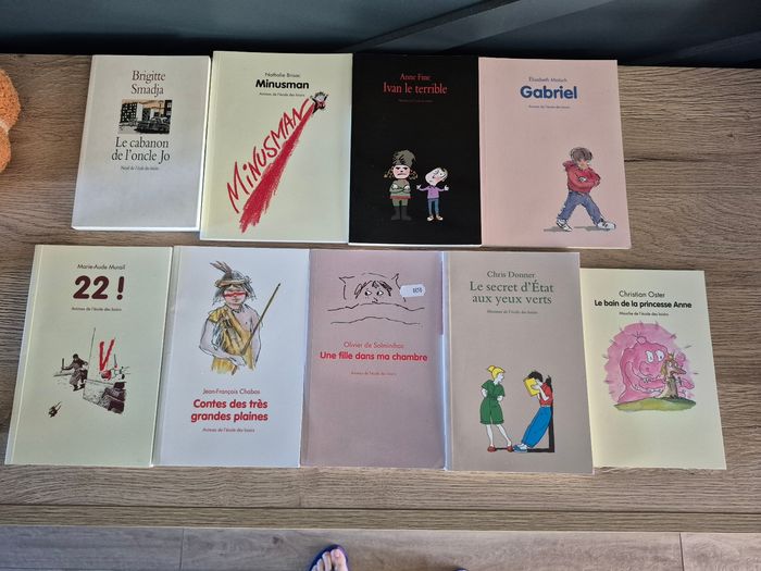 Lot de 9 romans CM1/CM2