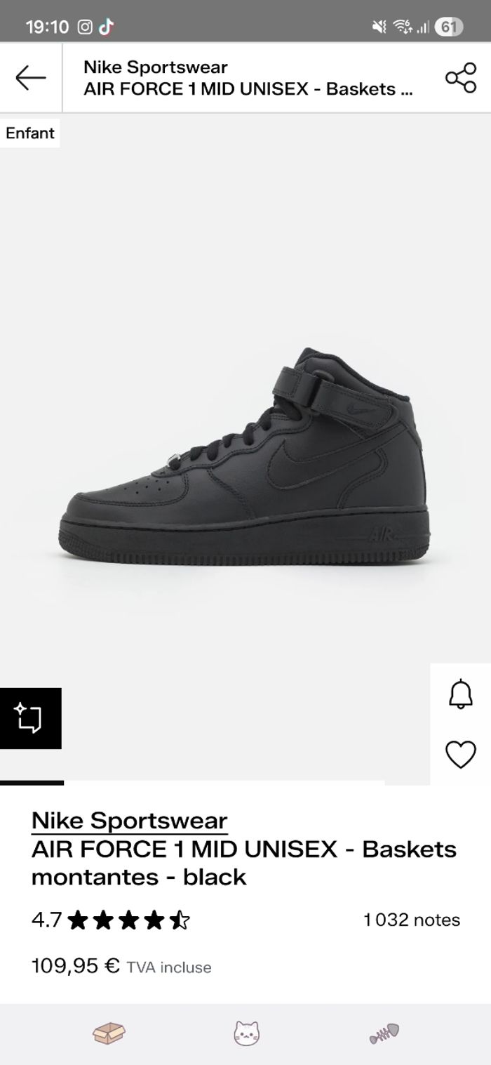 Nike Air Force 1 Mid - photo numéro 3