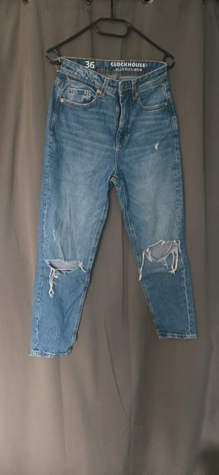 Jeans à trou taille 36