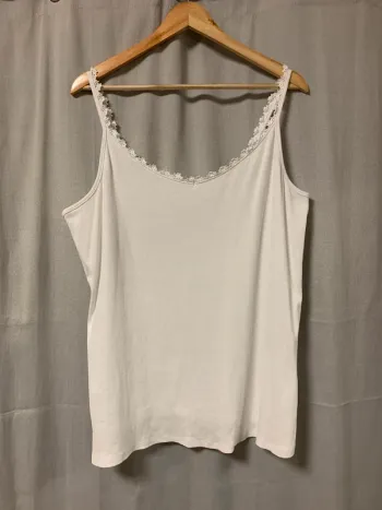 Débardeur blanc Kiabi