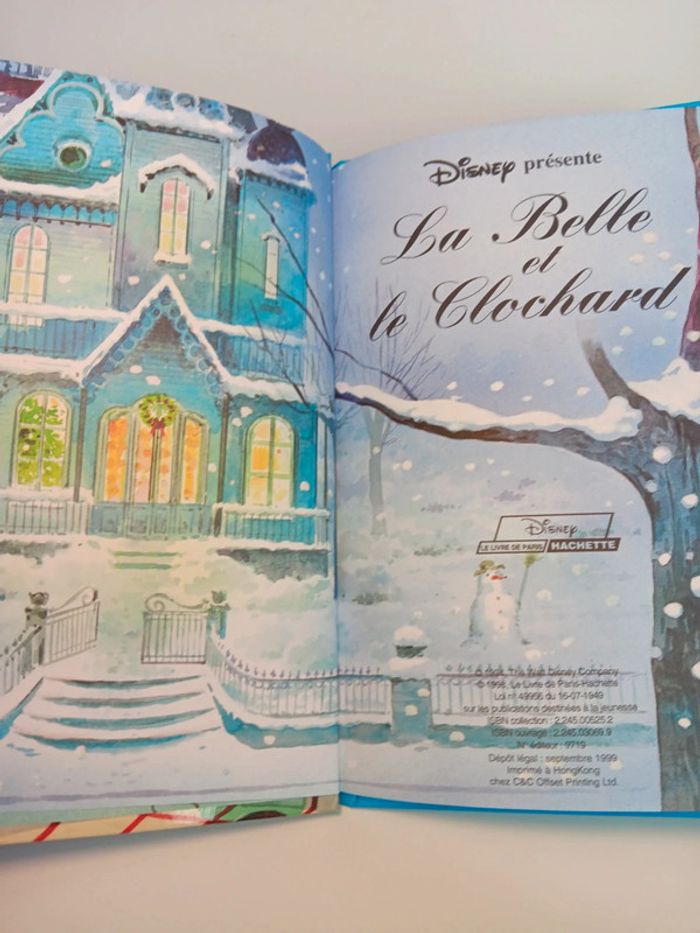Livre Disney mickey club du livre La belle et le clochard (1) - photo numéro 4