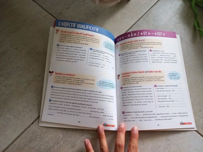 Cahier d'exercices français cm2 neuf - photo numéro 3