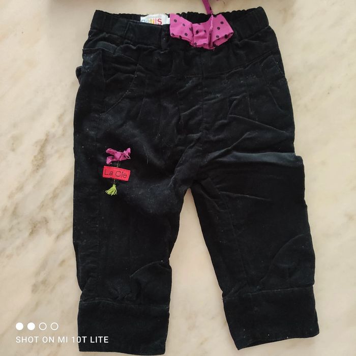 Ensemble noir et fuchsia la Compagnie des petits - photo numéro 2