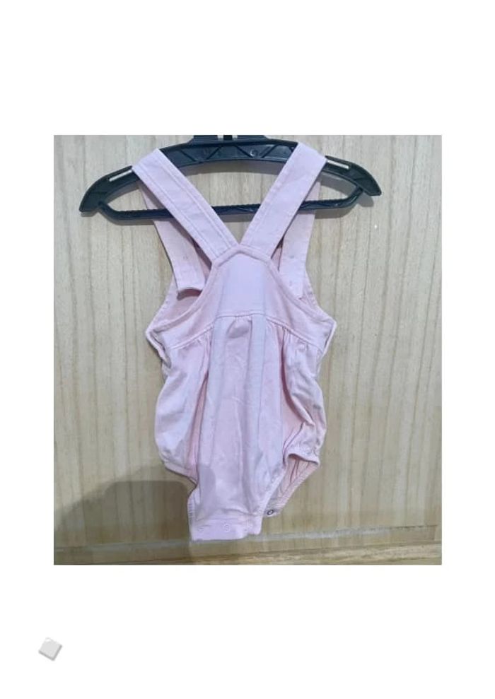 Barboteuse unie effet salopette été - 6 mois - photo numéro 5