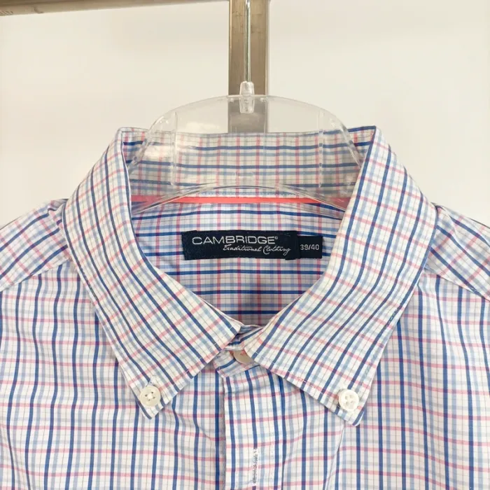 Chemise à carreaux Camrose & Kross manches courtes taille L A888 - photo numéro 2