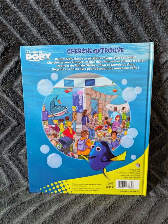 Le monde de Dory - Cherche et trouve et sa peluche - photo numéro 7
