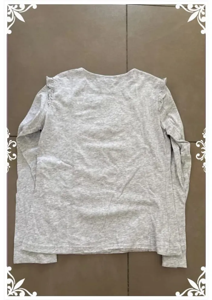 T-shirt gross taille 10 ans enfant fille Floriane - photo numéro 5