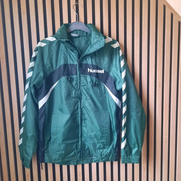 Veste coupe vent kway vert Hummel TXS