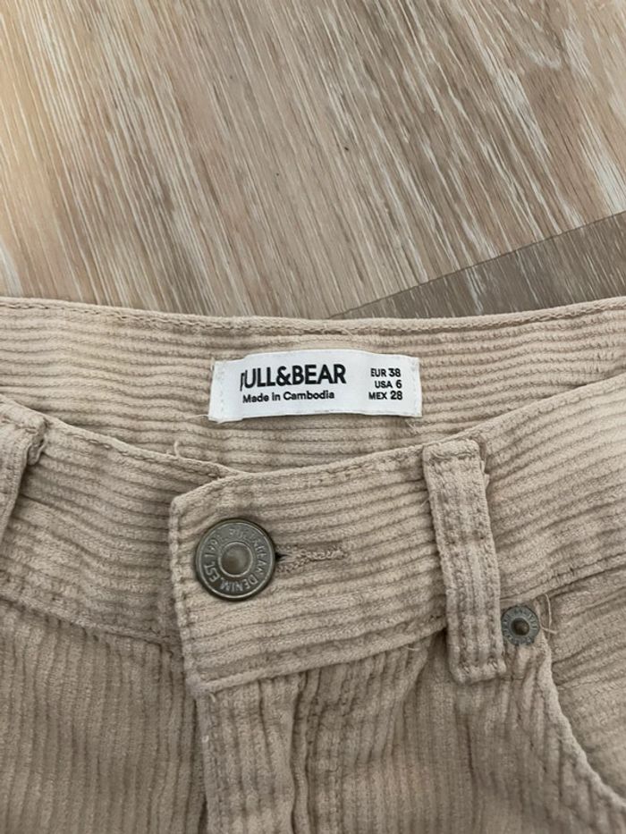 Pantalon velours Pull & Bear - photo numéro 2