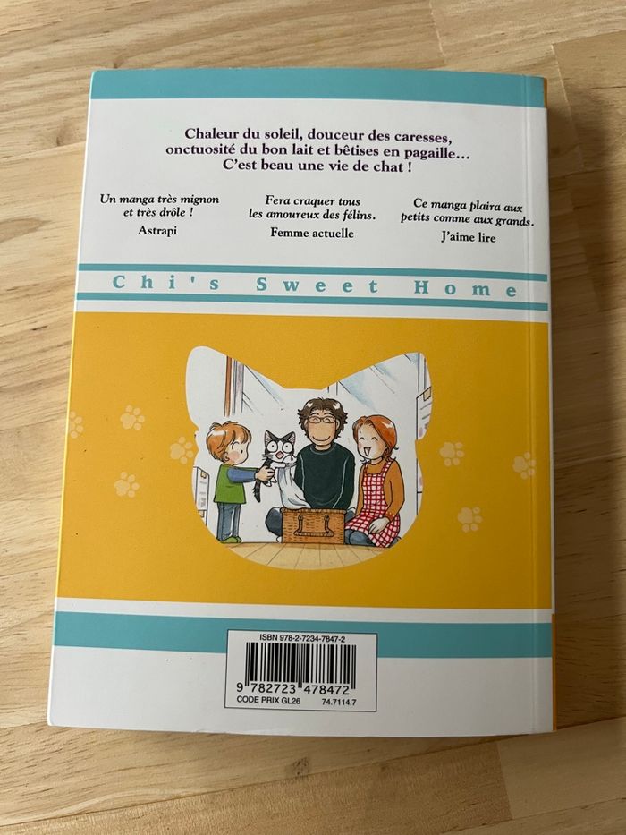 Manga Chi, Une Vie de Chat – Tome 4 – Konami Kanata – Bon État - photo numéro 6