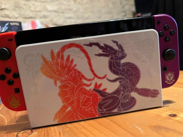 Nintendo switch Oled édition Pokémon écarlate et violet - photo numéro 7