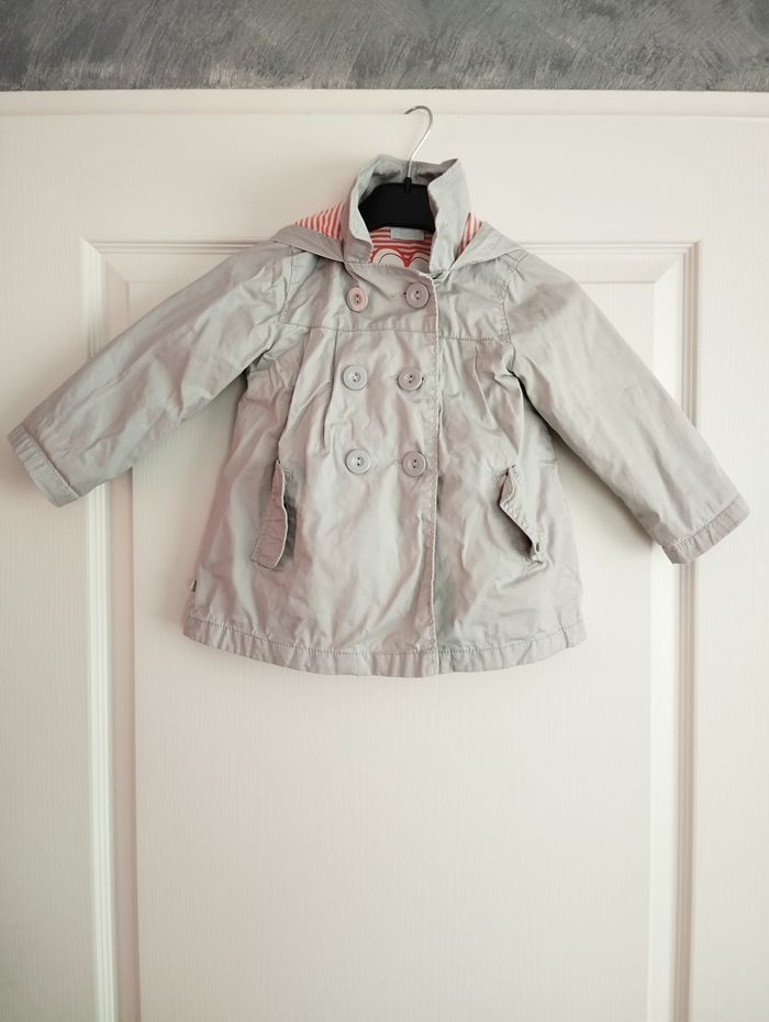 * Imperméable gris clair T2A Obaïbi