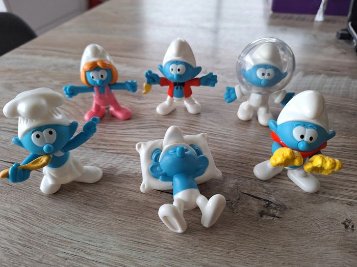 Figurine Les Schtroumpfs McDonalds au choix