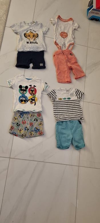 Lot été garçon 2 ans / 23 mois Disney orchestra