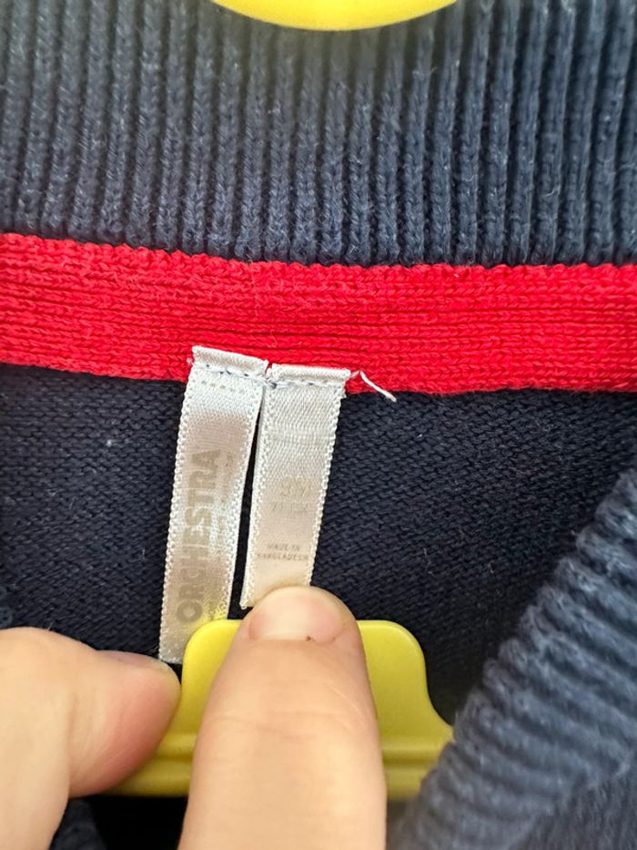 Gilet zippé, garçon, taille neuf mois orchestra - photo numéro 3