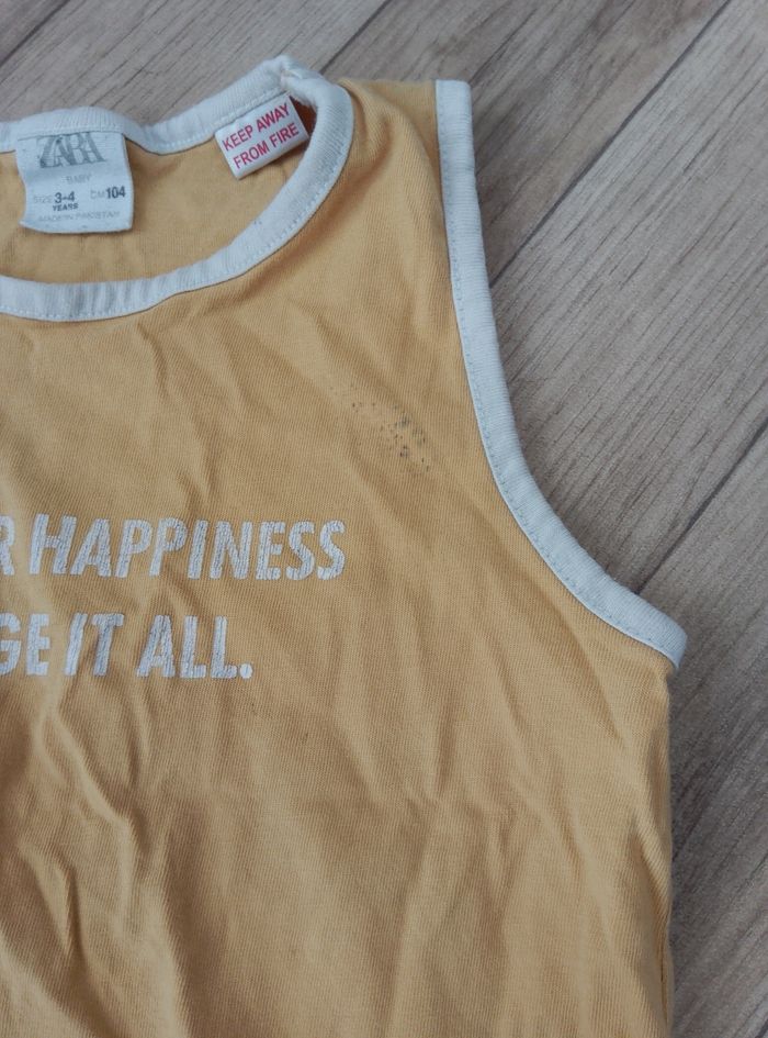 Tee-shirt Zara baby 3-4 ans - photo numéro 5