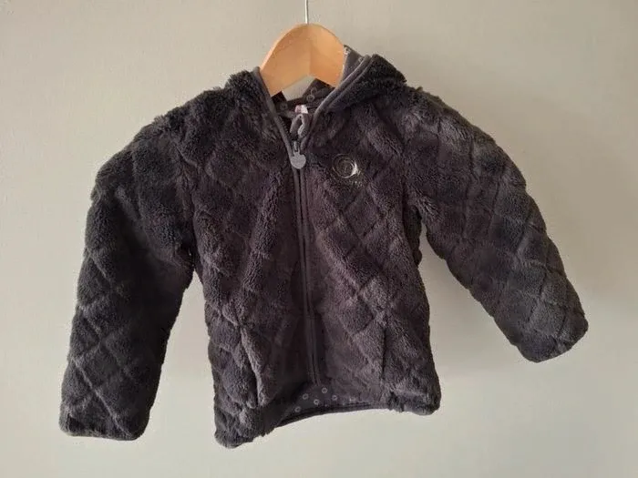 Veste capuche grise zippée Orchestra 5 ans