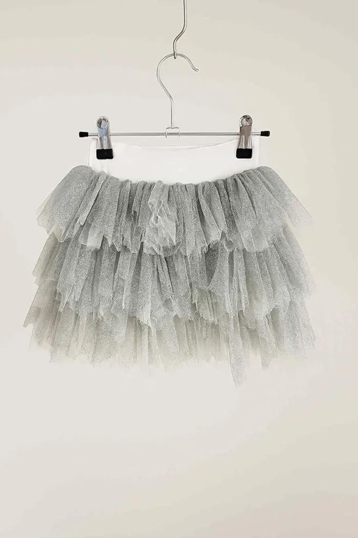 Jupe tutu grise miss Grant taille 6/7 ans - photo numéro 3