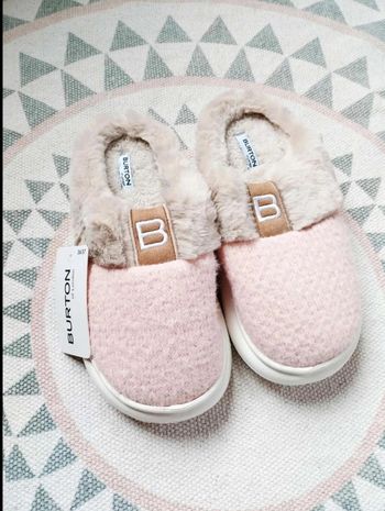 Chaussons fourrés Burton - 36/37 - Neuf Étiquette